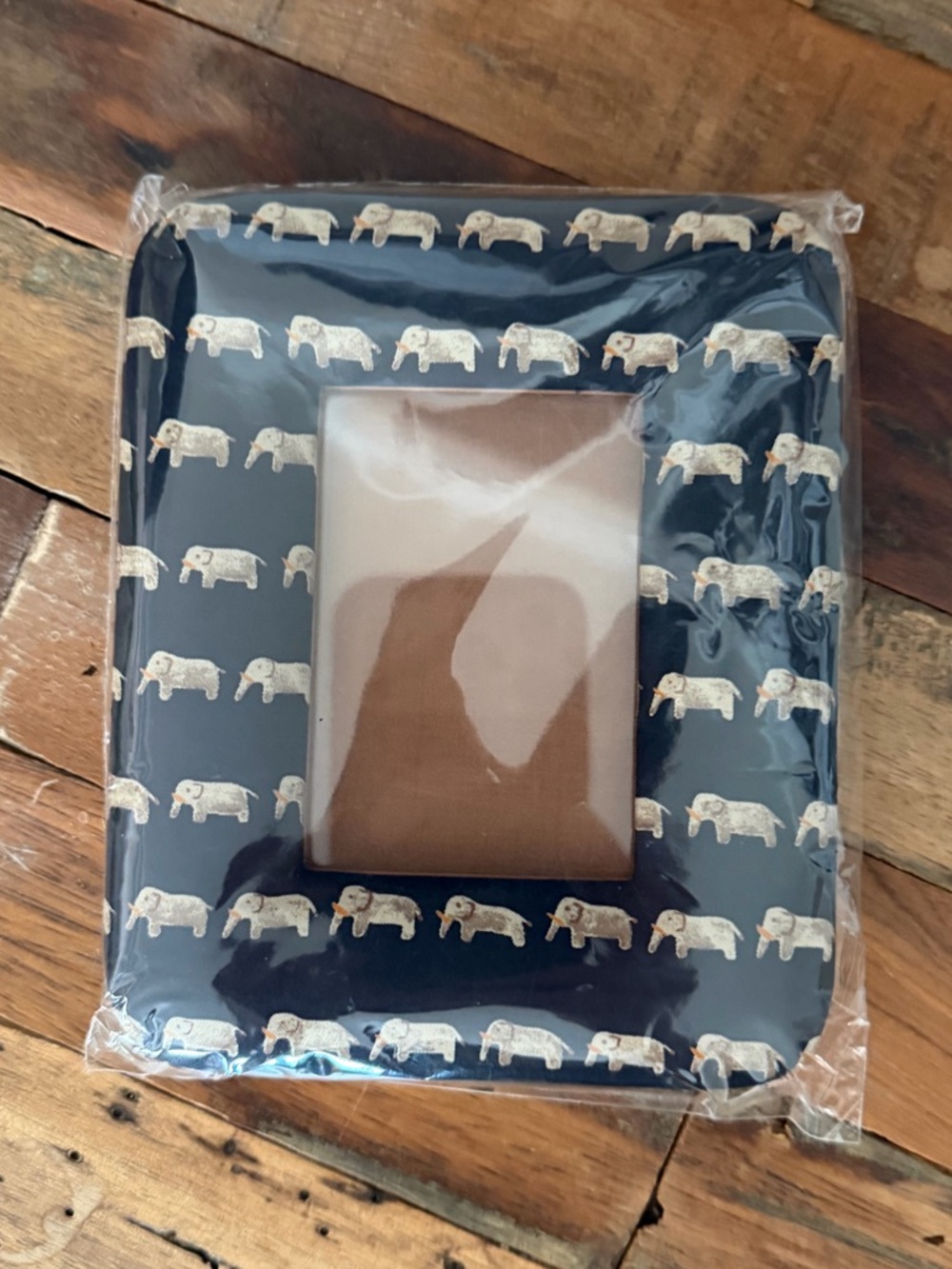 Jim Thompson Silk Alpha Elephant Picture Frame
